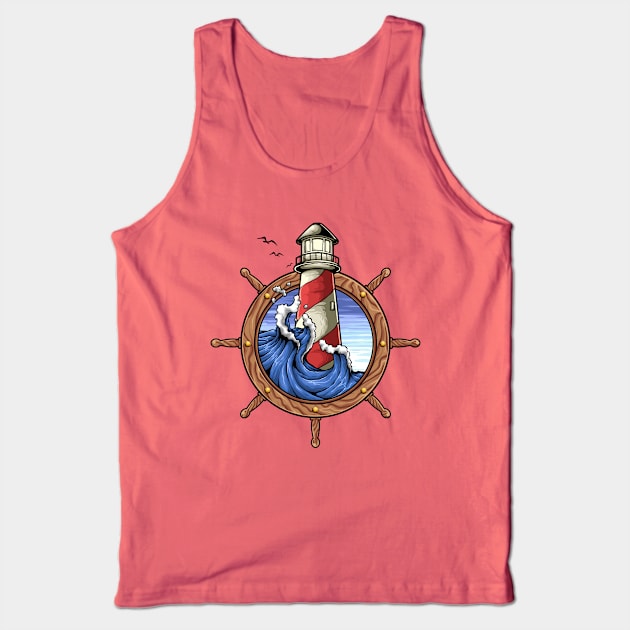 Navigation sailor Tank Top by Mako Design 